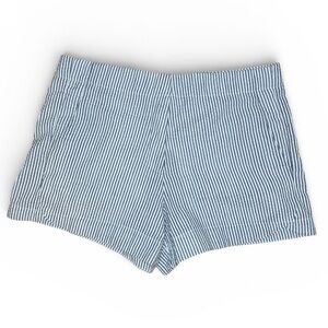 Peach Love California Blue Striped Shorts